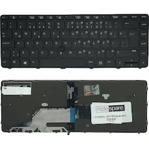 Hp Uyumlu Probook 430 G3 P5r85ea , 430 G3 P5r91ea , 430 G3 P5r97ea Işıklı Klavye Siyah Tr