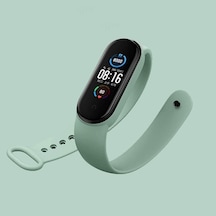 Xiaomi Mi Band 7 İle Uyumlu Saat Kayışı Ent Kaliteli Xiaomi Mi Band 7 İle Uyumlu Spor Saat Kontrast Renkli Termoplastik Mor Çok Renkli