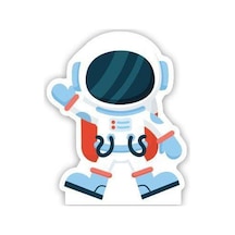 Uzay Temalı Ayaklı Pano Astronot 34x28 Cm