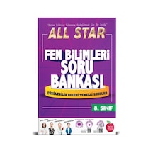 8.sınıf All Star Fen Bilimleri Soru Bankası