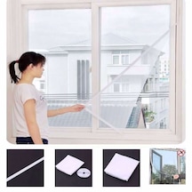 4 Adet Pencere Sinekliği Pratik Tül Sineklik 75 X 125 Cm