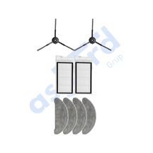 Roidmi Eve - Eve Plus Uyumlu 2 Yan Fırça 2 Filtre 4 Mop Pkt-iasgf0000670