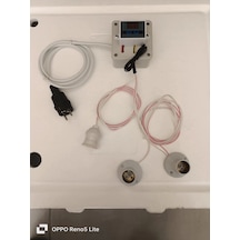 Anakucağı Isıtıcı Set , Dijital Termostatlı . Aydınlatmalı, Isıtıcı Lamba Hariç Set