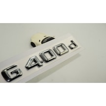 G400d Bagaj Krom Metal 3m 3d Yazı Logo