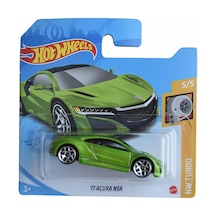 Hot Wheels - '17 Acura Nsx - Yeşil 1/64 Gtc58