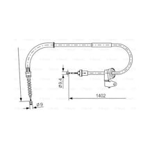 Bosch 1987482226 Fren Teli