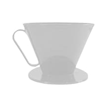Hubrendy Çer V60 Dripper Filtre Kahve Demleme Aparatı - Beyaz
