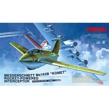 Meng Qs-001 1/32 Ölçek, Messerschmitt Me163b Komet Savaş Uçağı, Plastik Model Kiti-49173