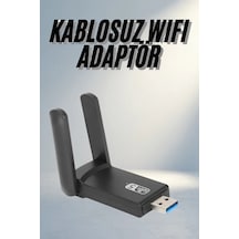 Çift Bantlı Wifi Adaptörü 2'si 1 Arada Usb 3.0
