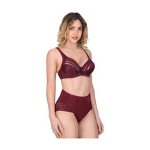 Bordo Mı Emay 177 B Toparlayıcı Sütyen Takım Çok Renkli