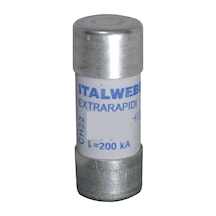 Italweber Ch22uq/20a/690v ,22x58mm 20a Ar/hızlı Kartuş Sigorta