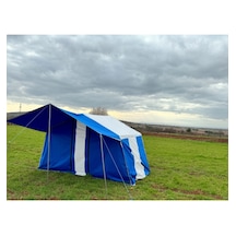 İki Odalı İmperteks Kamp Çadırı Mavi