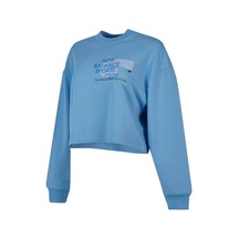 New Balance Lifestyle Wnc1502-blu Mavi Kadın Sweatshirt Mavi