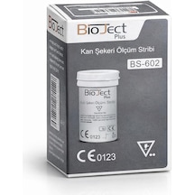 Bioject Şeker Ölçüm Stribi 50 Adet 1 Kutu
