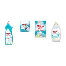 Aquabor Doğal Mineralli Elde Bulaşık + Tablet + 4 Kg Beyaz + Sıvı Beyaz 4 Lü Set