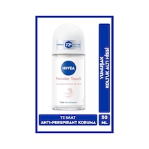 Kadın Roll-on Deodorant Powder Touch 50ml, 72 Saat Anti-perspirant Koruma, Yumuşak Koltuk Altı Hissi
