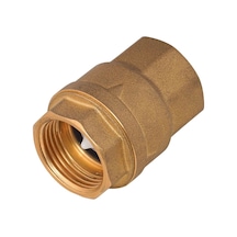 Unival 11/4" Pirinç Yaylı Çek Vana (CHE-0102)