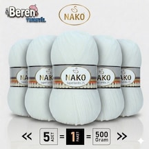 Süperlambs25 - 5'li Paket - 100gr/200m - El Örgü İpi - Atkı Yelek Kazak İpi