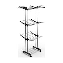 3 Katlı Kurutmalık, Çamaşır Kurutma Teli İle Kullanışlı Ve Pratik 40 x 19