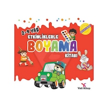 Etkinliklerle Boyama Kitabı 2-4 Yaş