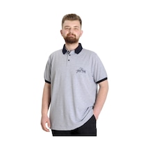 Mode Xl Büyük Beden Erkek Polo T-Shirt Good Tımes 23345 Grimelanj 001