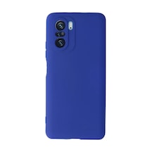 Xiaomi Poco F3 Uyumlu Kılıf First Silikon - Lacivert
