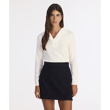 Yargıcı A Form Normal Bel Etek 25kket4005p 004 Lacivert