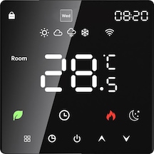 Springsun Haftalık Programlanabilir Lcd Ekranlı Akıllı Termostat - Elektrikli Su Isıtıcı