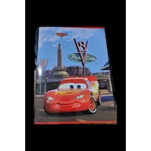 Cars A4 Çizgisiz 40 Yaprak Defter Karton Kapak Çok Renkli