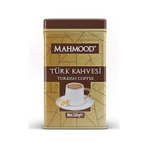 Mahmood Coffee Türk Kahvesi Özel Teneke Kutu 220 G