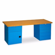 Starçelik Çalışma Tezgahı 7 Çekmeceli Dolaplı-2130 Mm