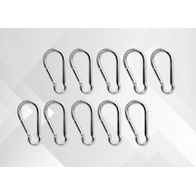 Ayrex M4 Karabina Çinko İle İşlenmiş 316 Paslanmaz Çelik 40x20x4 Mm 10 Adet