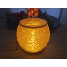 Feng Shui Ev Enerjisi Dekoru Mini Led Mumluk 13cm