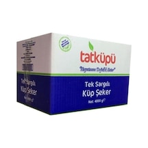 Tatküpü Tek Sargılı Küp Şeker 4 KG