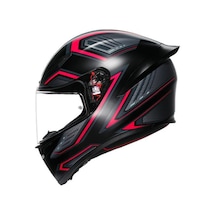 Agv Kask K1 S Slıng Matt Black Pınk Kask Renkli