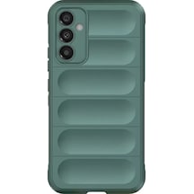 Newface Samsung Galaxy M14 5g Kılıf Optimum Silikon - Koyu Yeşil