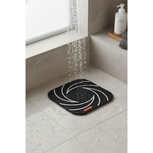 Tineke Silikon Kötü Koku Önleyici Banyo Mutfak Lavabo Koku Önleyici Sızdırmaz Pedi Siyah Renk Delikli Siyah