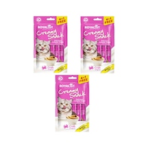 Creamy Snack Yengeçli Kedi Ödül Maması 4+1 Üçlü Paket