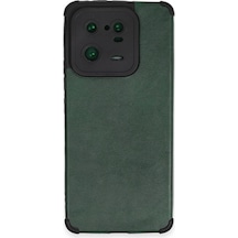 Uray Store Xiaomi Mi 13 Pro Kılıf Loop Deri Silikon - Yeşil