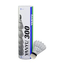 Avessa Yanyu 300 6'lı Badminton Topu Beyaz