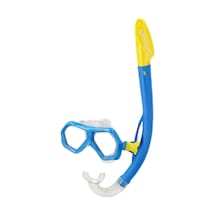 Speedo Speedo Unisex Çocuk Maske Ve Şnorkel Set Dual 28307 Çok Renkli