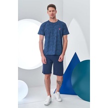 Pjs 24316 Erkek Şort Pijama Takım 001