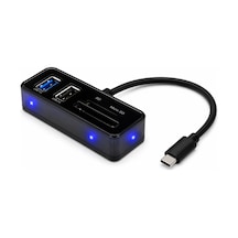 Type-c 3.2 Gen2 Hub Kart Okuyucu 4 Port 10 Gbps Tc256