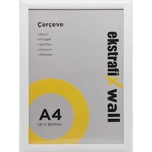 Ekstrafix Çerçeve A4 22 Li Beyaz Fix-çb04