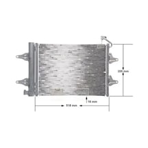 Skoda Roomster Klima Radyatoru 1.4 Tdi 2007-2010 Mahle Ac359000s