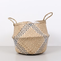Bozlak 35x30 Cm. L Deniz Sazı Katlanabilir Sepet Mix