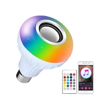 Bluetooth Hoparlör Akıllı Led Ampul Lamba