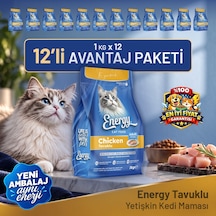 Tavuklu Yetişkin Kedi Maması - 12 Adet