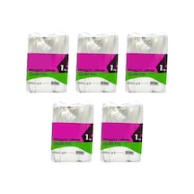 Omeyva Şeffaf Naylon Bakkaliye Torbası Poşeti 3 Kg.lık 25x42 Cm. - 5 Kg. - Ort. 700 Adet - 5 Paket