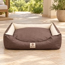 Kedi Köpek Yatağı Aura Premium Yatak - Kahverengi / Large